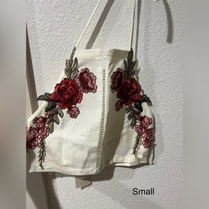 Halter neck shirt